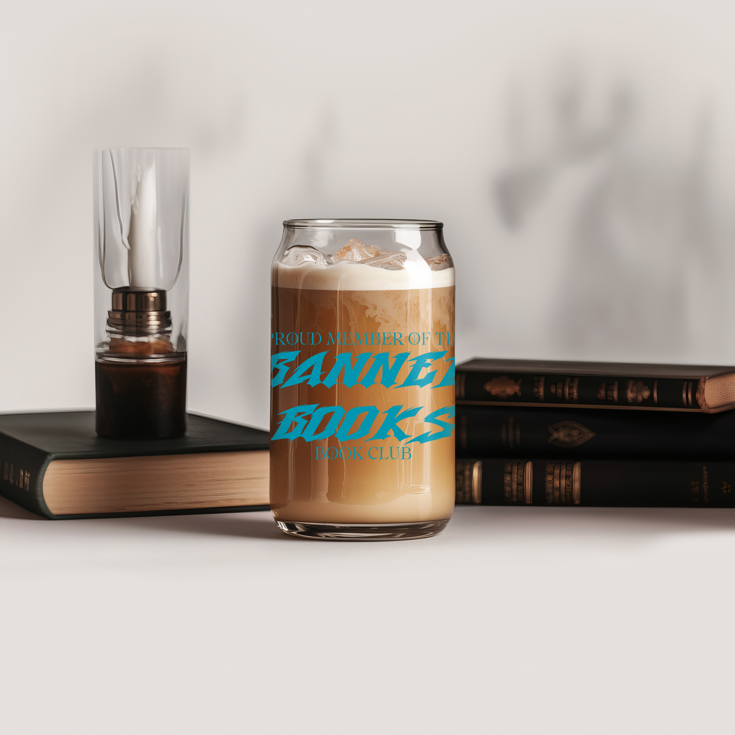 Banned Books Book Club Glass