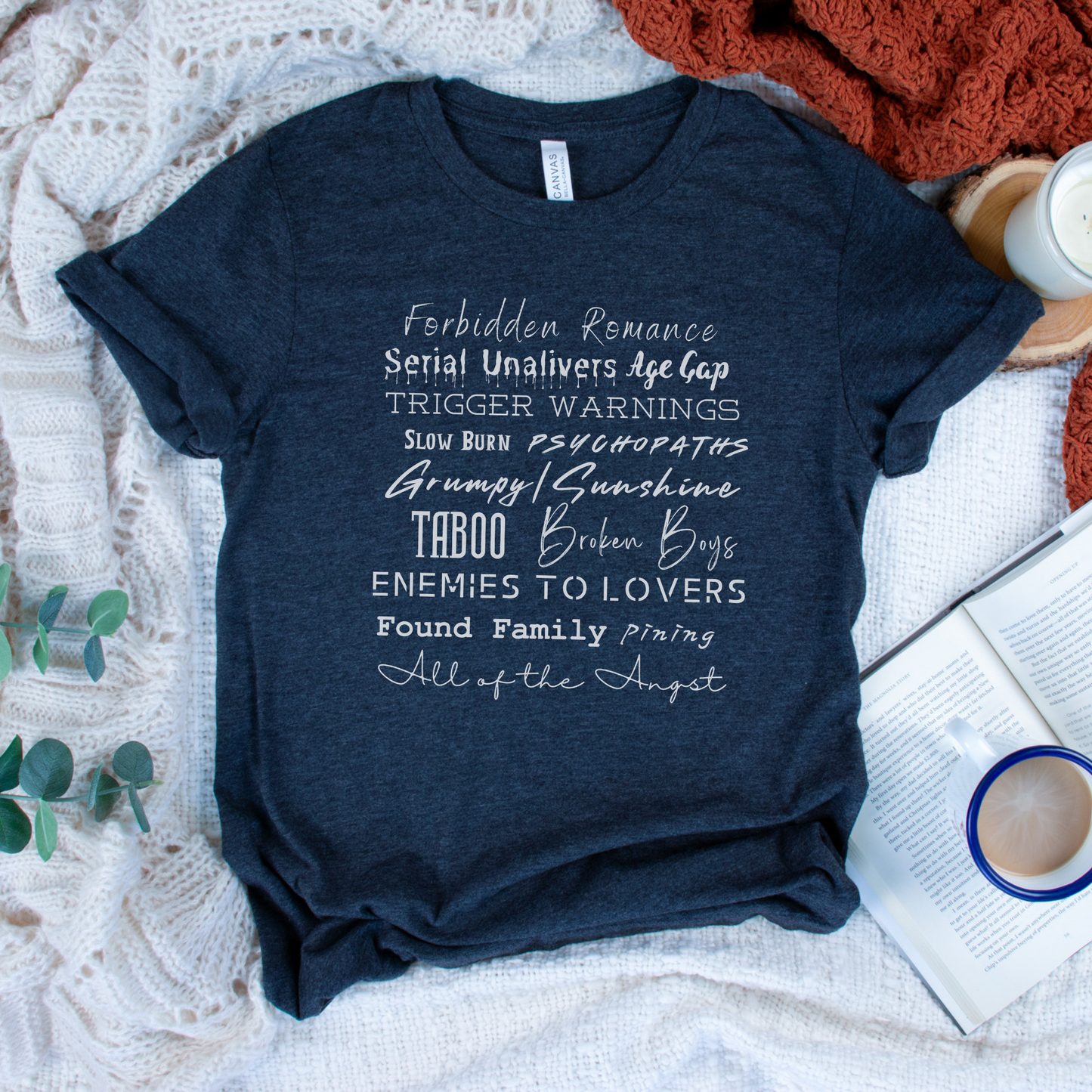 Book Tropes Tee