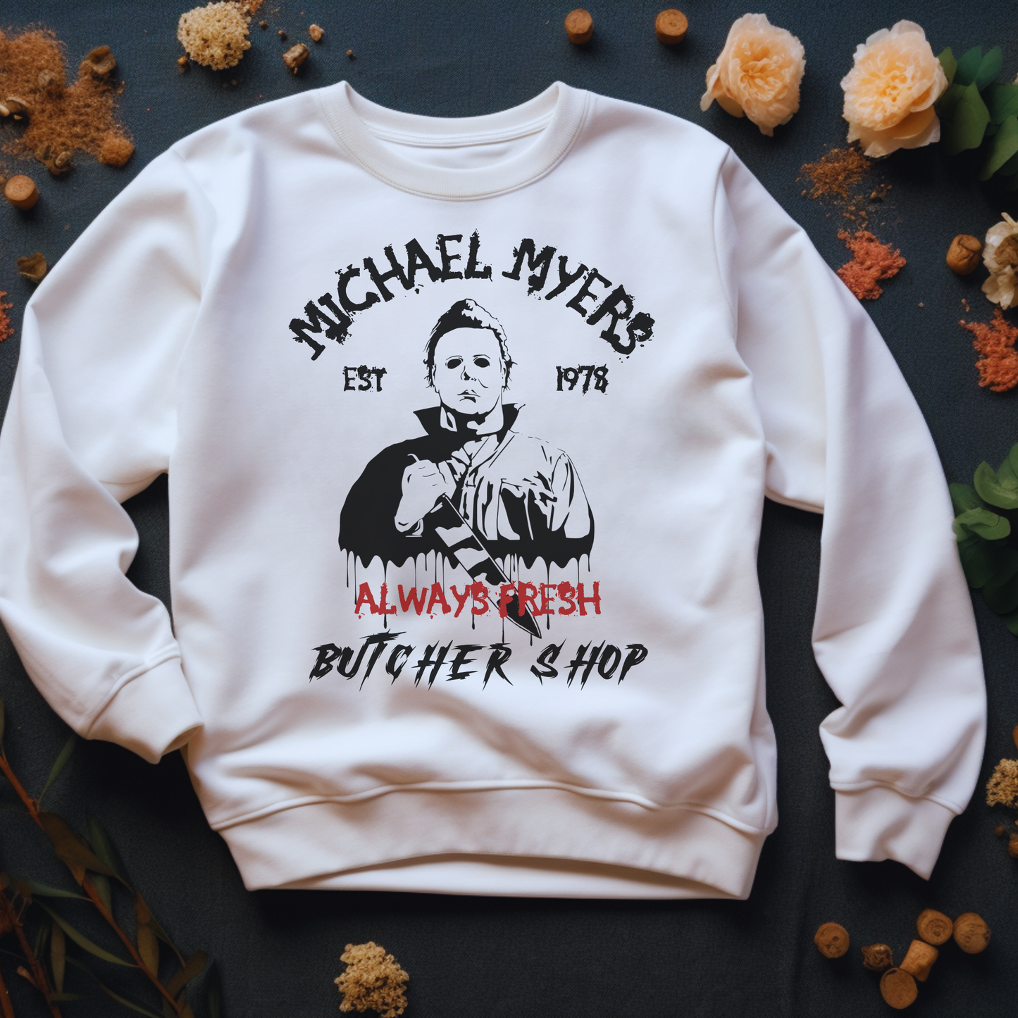 Michael Myers Butcher Shop Sweatshirt