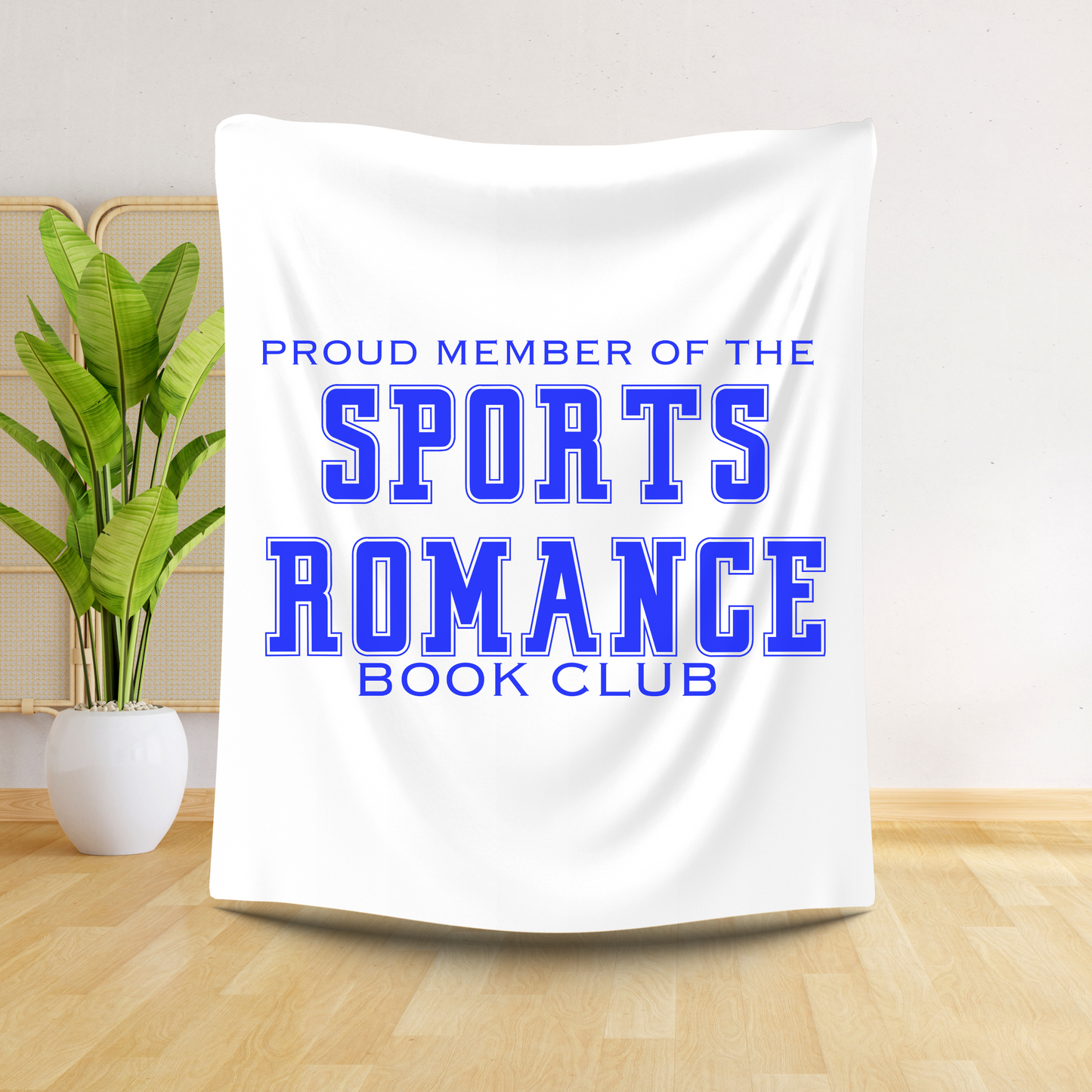 Sports Romance Book Club Blanket