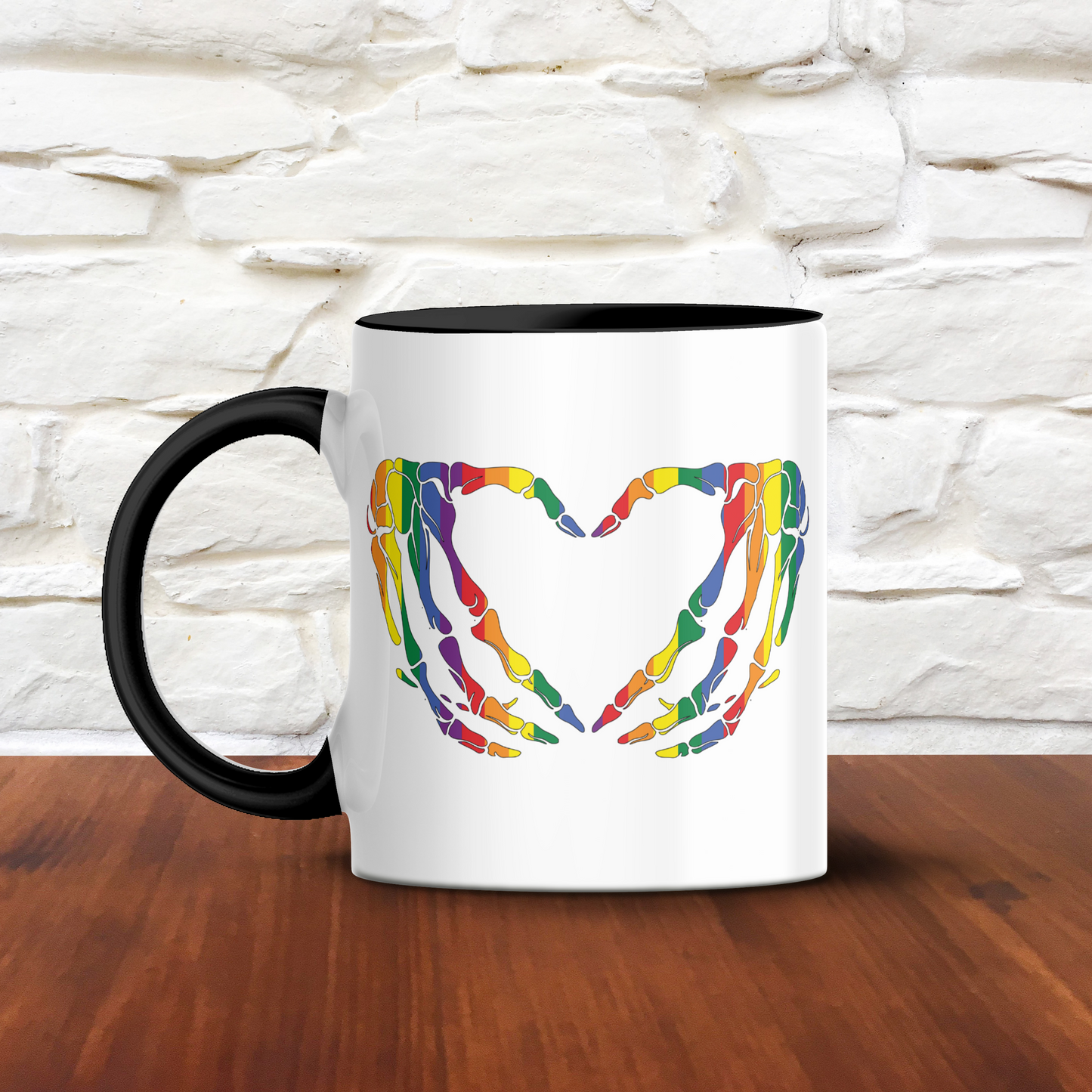 Skeleton Hands Mug