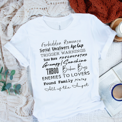 Book Tropes Tee